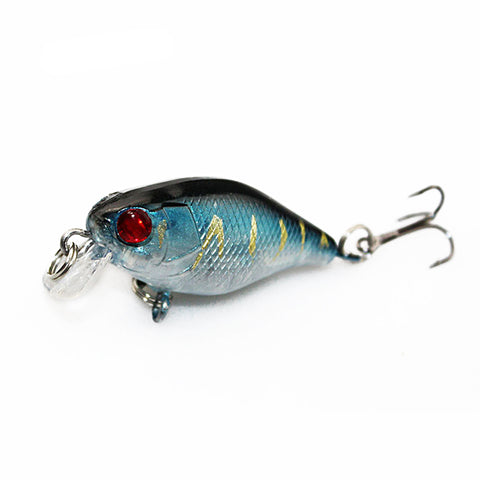 4cm 4.2g Flash Swim Fishing Lure Artificial Hard Crank Bait Wobblers japan Mini Fishing Crankbait lure Pesca