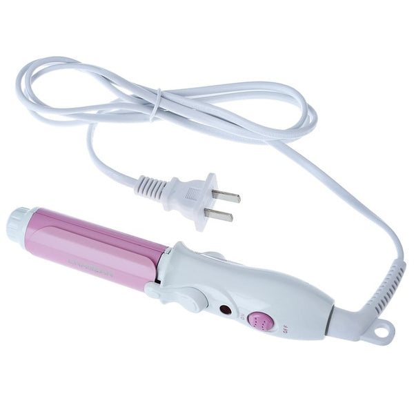 Professional Mini Portable Electric Personal Ceramic Curling Iron Hair Curler 2 in 1 Hair Style Tools Hair Care
