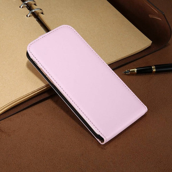 KISSCASE Retro Real Genuine Leather Case for iPhone 4 4S 4G 5 5s SE 5G 6 6s Plus Cases Luxury Flip Leather Phone Cover Coque