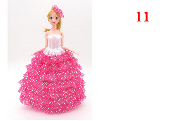 Princess Doll Clothes Dress Fashion Wedding Dress Clothing Evening Gown Clothes Doll Accessories For Toys For Girls