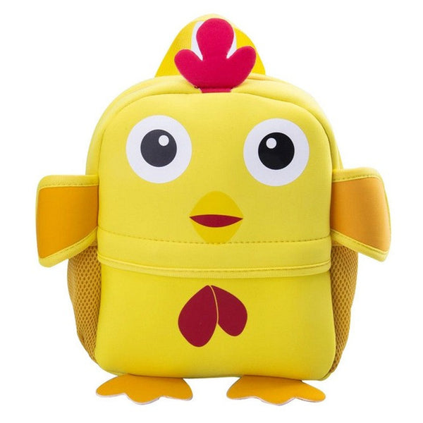 Children 3D Cute Animal Design Backpack Toddler Kid Neoprene School Bags Kindergarten Cartoon Comfortable Bag Giraffe Monkey Owl