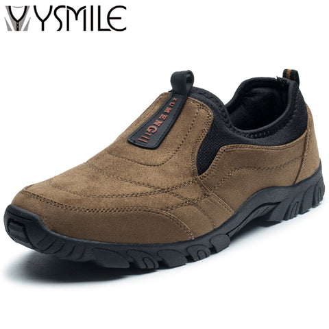 2017 New fashion wedges men casual shoes slip on non-slip thick sole walking shoes mens trainers male super brand shoes sales