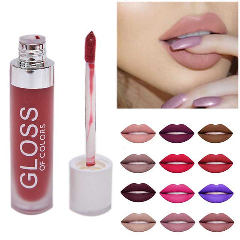 2016 Brand New Long Lasting Liquid Lipstick  Matte Liquid Lipstick Nude Lip Gloss