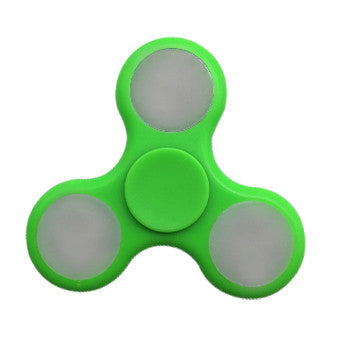 LED Light Fidget Spinner Finger ABS EDC Hand Spinner Tri For Kids Autism ADHD 5 Styles Anxiety Stress Relief Focus Handspinner
