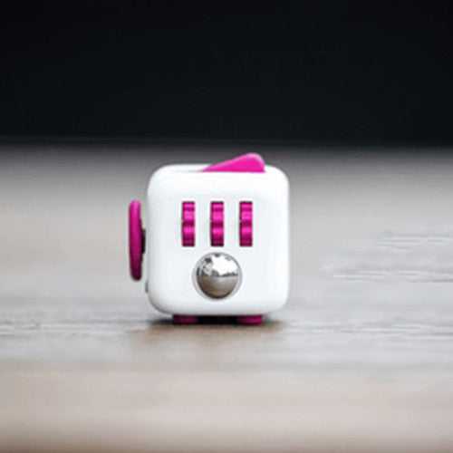 Mini Fidget Cube Toy Vinyl Desk Finger Toys Squeeze Fun Stress Reliever 3.3cm High Quality Antistress Cubo