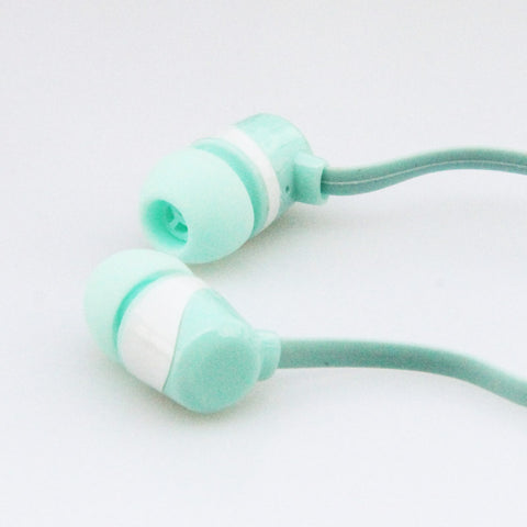 MOONBIFFY In Ear 3.5mm MP3 Earbuds Earphone for iPhone Samsung Mobile Phones For PC