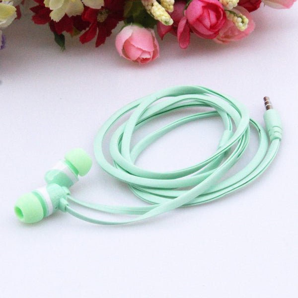 MOONBIFFY In Ear 3.5mm MP3 Earbuds Earphone for iPhone Samsung Mobile Phones For PC