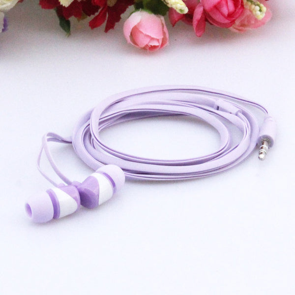 MOONBIFFY In Ear 3.5mm MP3 Earbuds Earphone for iPhone Samsung Mobile Phones For PC