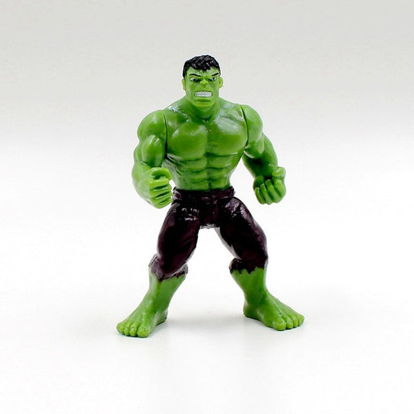 1pcs superhero Avengers Iron Man Hulk Captain America Superman Batman Action Figures gift collection of children's toys
