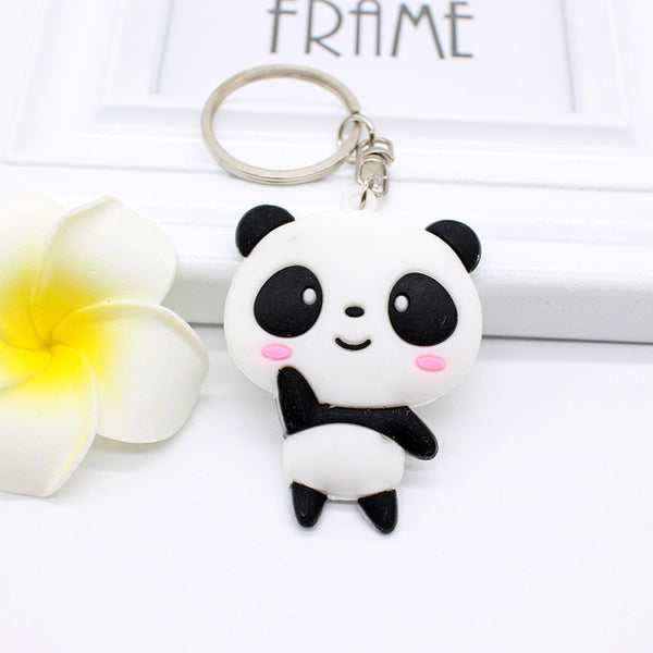 Cute Cartoon mickey minne Keychains Hello Kitty Cheese cat Bear Key chains Bag Pendant cat Owl Minion key Pendant Anime jewelry