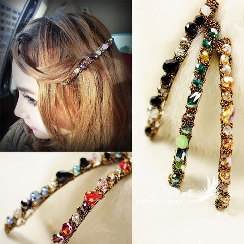 1 pcs Fashion Women Girls Hairpins Crystal Rhinestone Barrettes Hair Accessories 2017 Hot Sales Korean Style