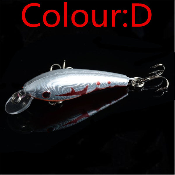 Hot Sell Crank bait Fishing Lure 57mm 4.4g Hard Bait Wobbler Crank Bait Floating Lure 1.5-3.5M Artifical Peche 8 # Hook FA-320