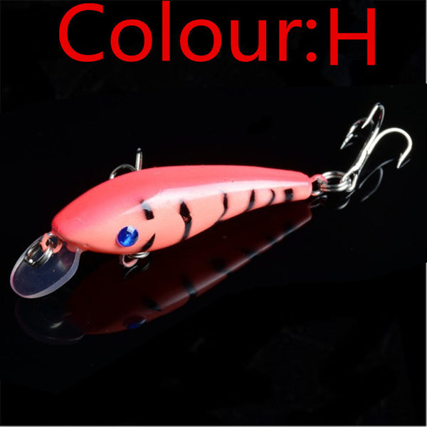 Hot Sell Crank bait Fishing Lure 57mm 4.4g Hard Bait Wobbler Crank Bait Floating Lure 1.5-3.5M Artifical Peche 8 # Hook FA-320