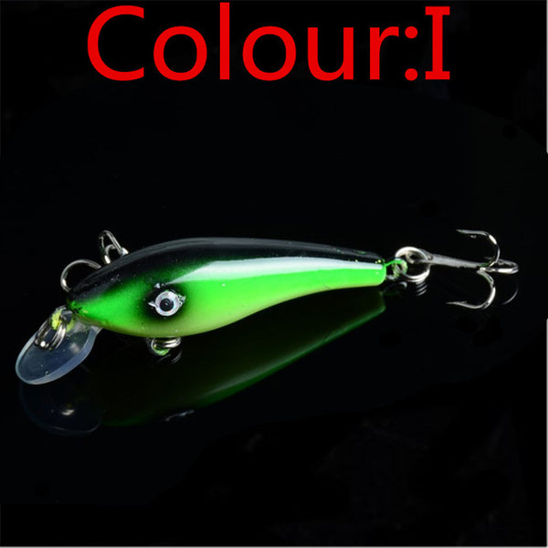 Hot Sell Crank bait Fishing Lure 57mm 4.4g Hard Bait Wobbler Crank Bait Floating Lure 1.5-3.5M Artifical Peche 8 # Hook FA-320