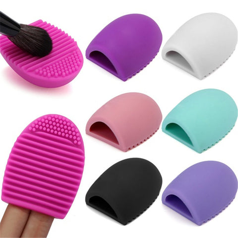 Silicone Makeup Brush Cleaning Washing Tools Cosmetics Makeup Brushes Scrubber Board Washing Cosmetic Brush Cleaner Tool