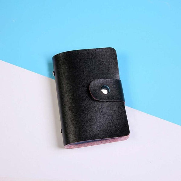 candy color PU Leather Card Case Business Card Holder Men&Women Credit Card Bag ID Card Wallet With American&European Style