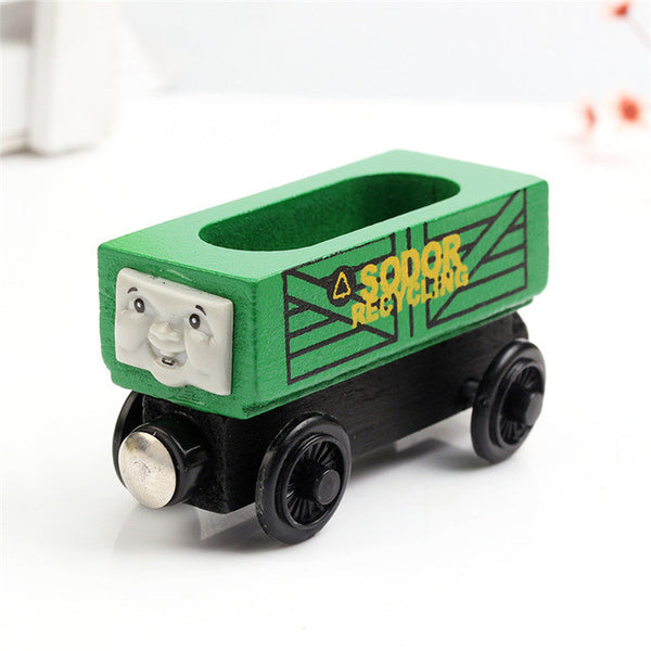 Thomas Children's Toys Thomas And Friends Train Model Car Wooden Magnetic Toy Car And Locomotives