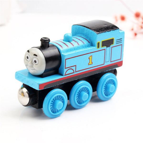 Thomas Children's Toys Thomas And Friends Train Model Car Wooden Magnetic Toy Car And Locomotives