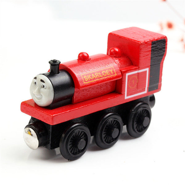 Thomas Children's Toys Thomas And Friends Train Model Car Wooden Magnetic Toy Car And Locomotives