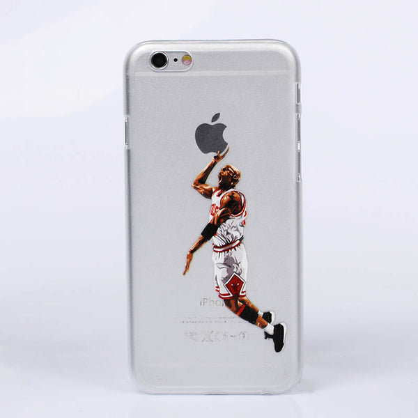 For NBA Basketball Phone Case for iphone 5 5se 6 6s 7 plus Cases Jordan 23 James Harden Curry Bryant Hard Back Cover NBA Jersey