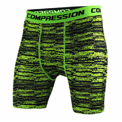 Mens Compression Shorts 2016 Summer Camouflage Bermuda Shorts Fitness Men Cossfit Bodybuilding Tights Camo Shorts