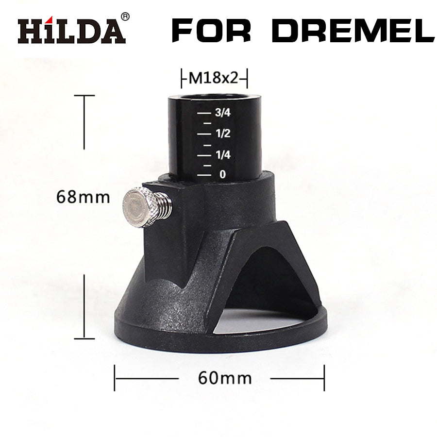 HILDA Dremel Drill Dedicated Locator,dremel accessories,grindering polishing located Horn for Dremel drill Rotary accessories