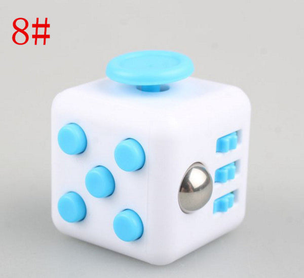 Squeeze Fun Stress Reliever Gifts Fidget Cube Relieves Anxiety and Stress Juguet For Adults Children Fidgetcube Desk Spin Toys