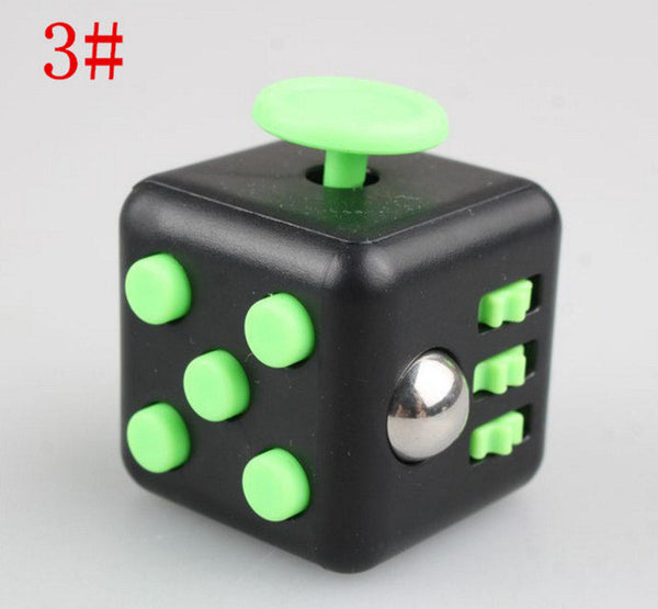 Squeeze Fun Stress Reliever Gifts Fidget Cube Relieves Anxiety and Stress Juguet For Adults Children Fidgetcube Desk Spin Toys