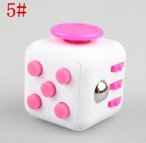 Squeeze Fun Stress Reliever Gifts Fidget Cube Relieves Anxiety and Stress Juguet For Adults Children Fidgetcube Desk Spin Toys