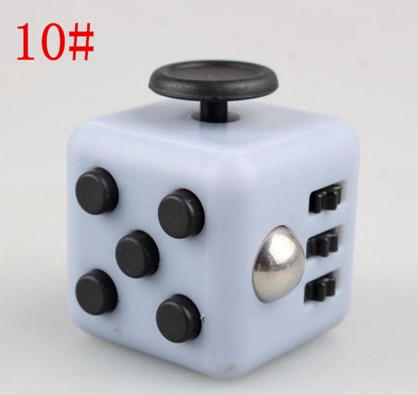 Squeeze Fun Stress Reliever Gifts Fidget Cube Relieves Anxiety and Stress Juguet For Adults Children Fidgetcube Desk Spin Toys