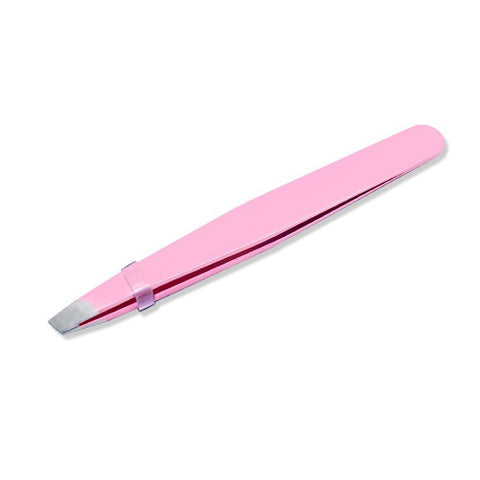 New Arrival Lady Eyebrow Tweezers Hair Removal Stainless Steel Beauty Slant Tip eyebrow clip Makeup Tool Free Shipping