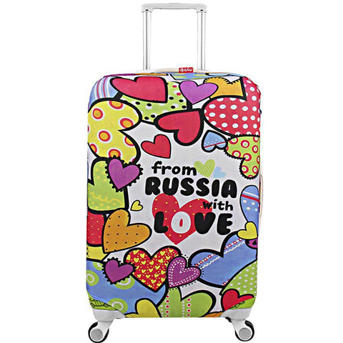 Luggage Cover Protector Suitcase Cover Protector for 18 20 22 24 26 28 30 32 inch Trunk Case Trolley Case (Cover Only)