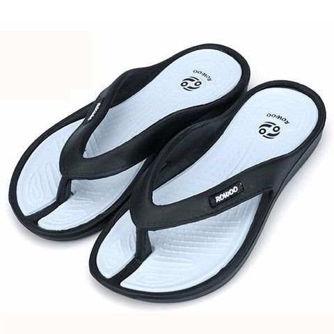 ROWOO EVA Women Casual Massage Durable Flip Flops and Beach Water-friendly Summer Sport Sandals Shoes RN260105 Free Shipping