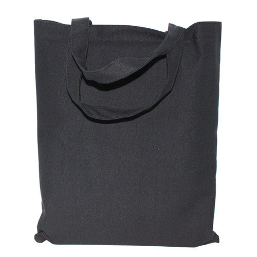 White /Black 2 Color Canvas Shopping Bag Foldable Reusable Grocery Bags Cotton Fabric Eco Tote Bag Wholesale