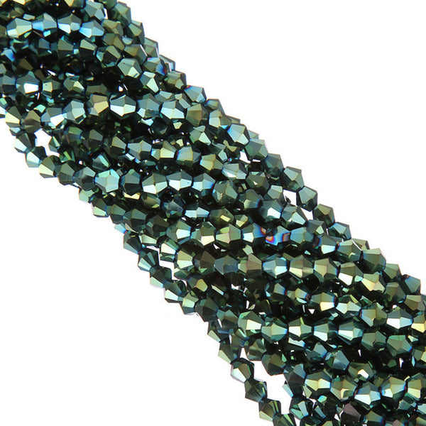 LNRRABC 110pc Glass Crystals Loose Faceted Bicone Beads for DIY Bracelet Necklace Jewelry Making Free Shipping