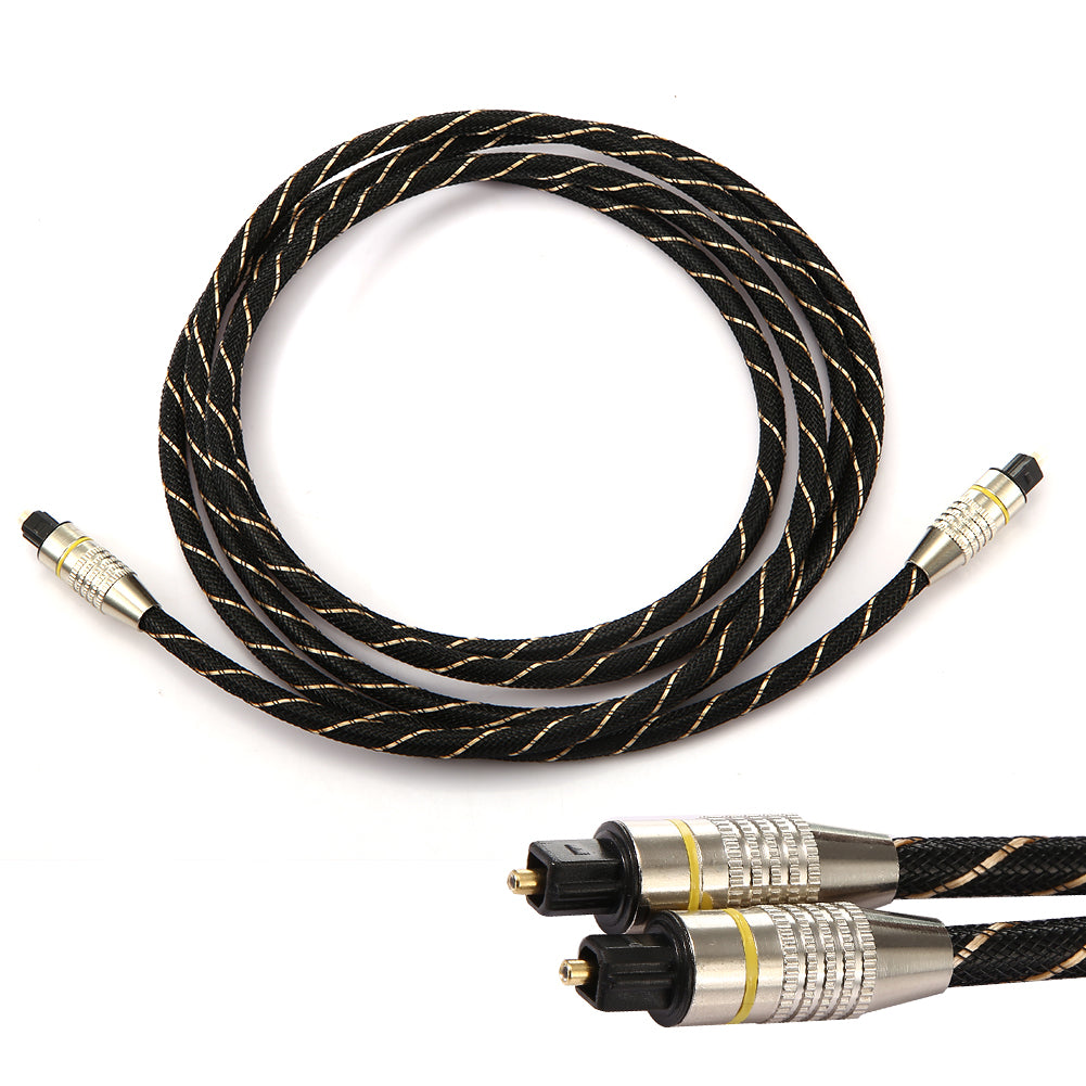 Digital Optical Audio Cable Fiber Toslink Male Optic Cable OD6.0 Toslink Male to Toslink Male for CD DVD