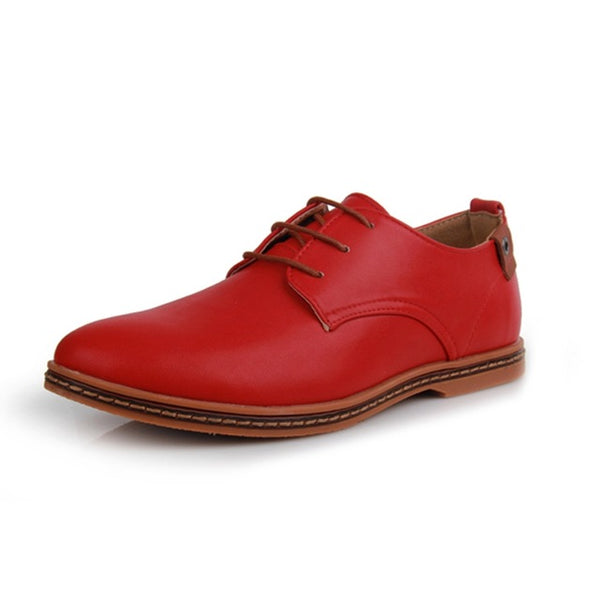 Hot Sale New oxford Casual shoes Men Fashion Men Leather Shoes Spring Autumn Men Flat Patent Leather Men Shoes WGL-K03-1