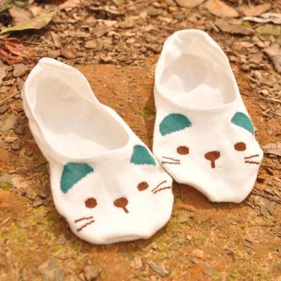 Warm comfortable cotton bamboo fiber girl women's socks ankle low female invisible  color girl boy hosier 1pair=2pcs WS72