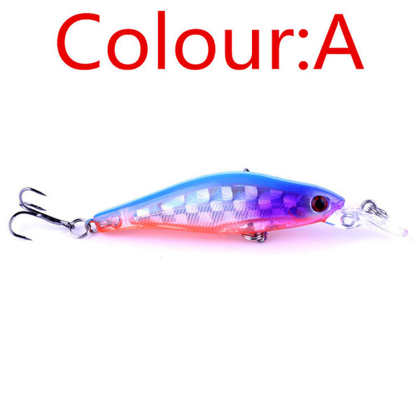 1PCS Laser Sinking Slowly Minnow Fishing Lure 8.5CM 6.5G Wobbler Artificial Fly Fishing Hard Bait Carp Crankbait Fishing FA-215