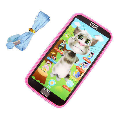 1pc Baby Simulator Music Phone Touch Screen Children Educational Learning Toy