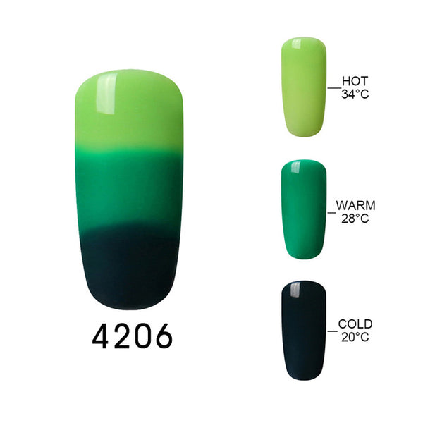 Elite99 UV Thermo Varnishes Gel Polish Soak Off Mood Color Temperature Change LED UV Gel Nail Polish 10ML/PC Gelpolish