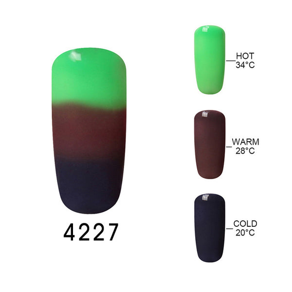 Elite99 UV Thermo Varnishes Gel Polish Soak Off Mood Color Temperature Change LED UV Gel Nail Polish 10ML/PC Gelpolish