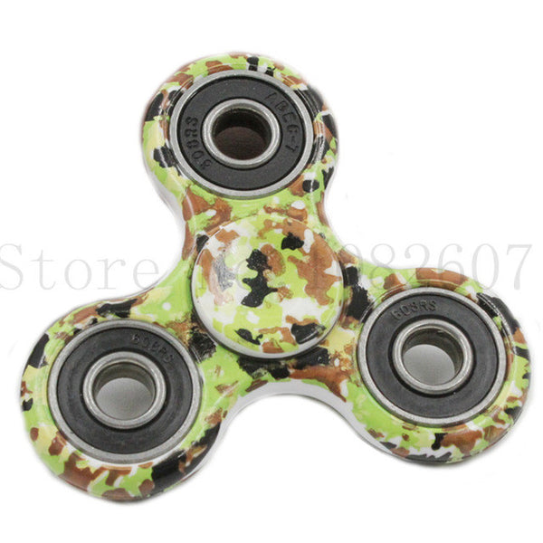 CAMO Triangle Gyroscope Finger Spinner Fidget metal EDC Hand Spinner For Autism and ADHD Anxiety Stress Relief Focus Toys Gift