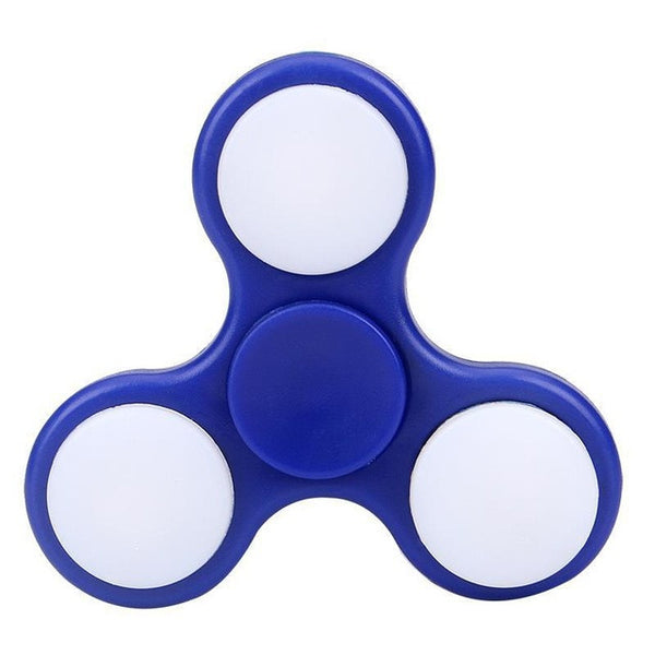 New 6 Colors LED Fidget Spinner Metal  Ceramic Bearing Spinner For Autism And ADHD Anti Stress Hand Spinner Fidget Toys For Kids