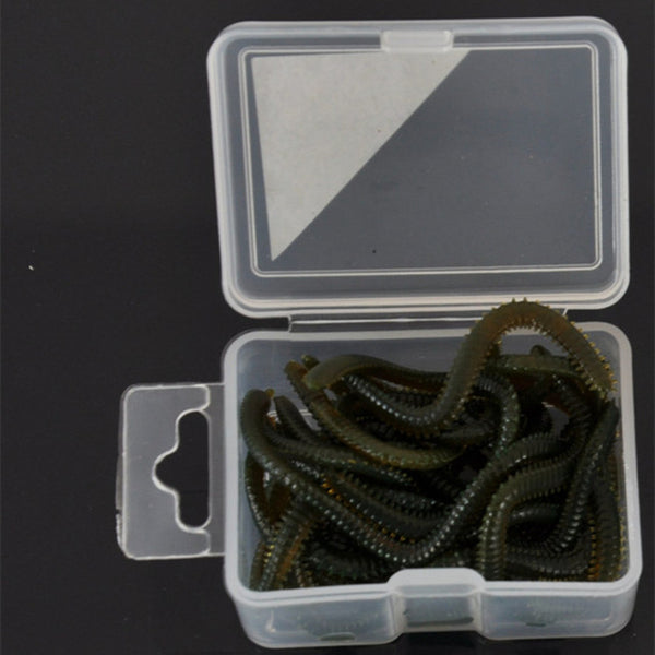 20g / Box Soft Lure Fishy Smell Earthworm Blood Worms Maggots Sea Worm Simulation Lures Artificial Bait Fishing Accessories