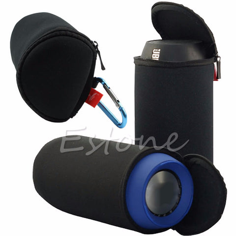 THINKTHENDO Zipper FLIP Travel Sleeve Case Bag For JBL Pulse JBL Charge 2 Bluetooth Speaker