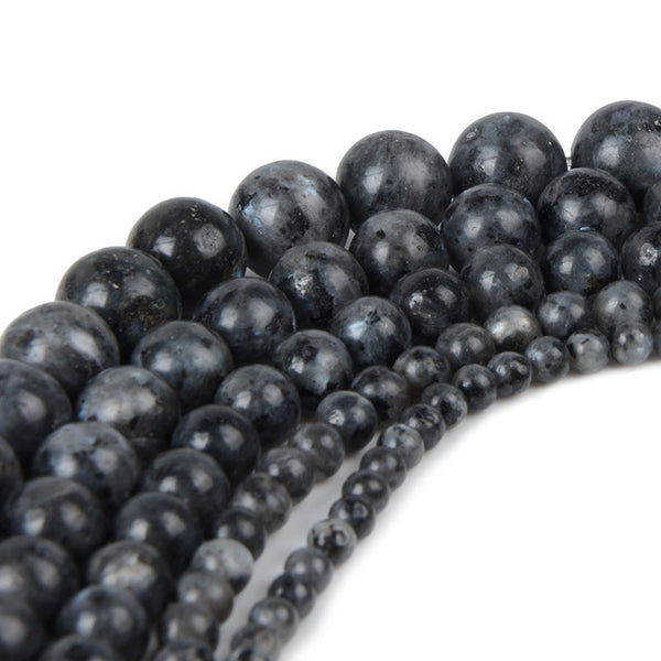 Chanfar 8mm Natural Stone Beads Black Lava Tiger Eye Bulk Loose Stone Beads For DIY Making Bracelet Necklace Jewelry