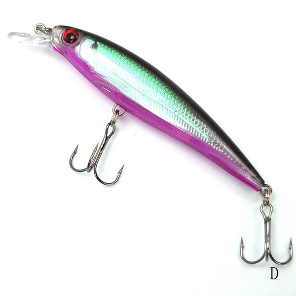 1PCS Laser Minnow Fishing Lure 11CM 13G pesca hooks fish wobbler tackle crankbait artificial japan hard bait swimbait