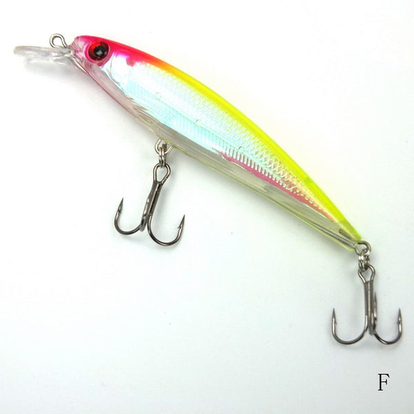 1PCS Laser Minnow Fishing Lure 11CM 13G pesca hooks fish wobbler tackle crankbait artificial japan hard bait swimbait