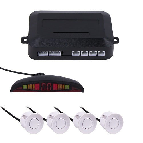 7 colors Sensor Kit Car Auto LED Display 4 Sensors For All Cars Reverse Assistance Backup Radar Monitor Parking System 1 Set